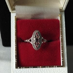 Vintage Avon Silver Tone Ring